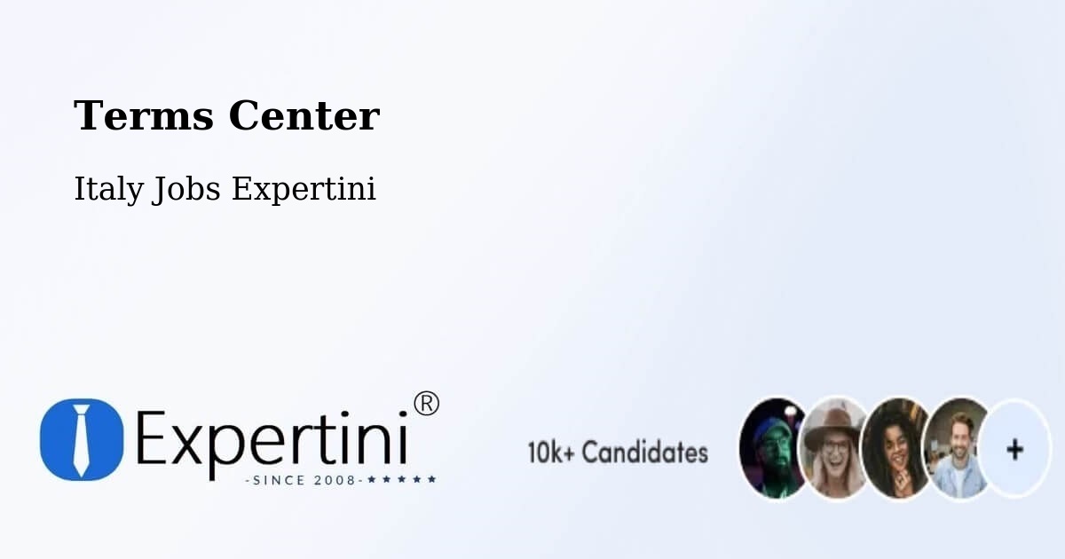 Terms of Service – Taormina - Italy Jobs Expertini
